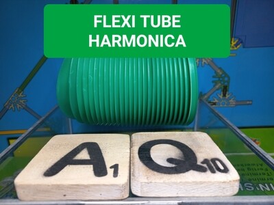 K'nex (Gebruikt) | 99026 | Buis | Groen | Harmonica | K'NEX Flexi tube 10cm Green | Flexible