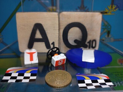 Some parts (not complete) for the set 38044 (Stickers do not work properly, must be attached with glue).