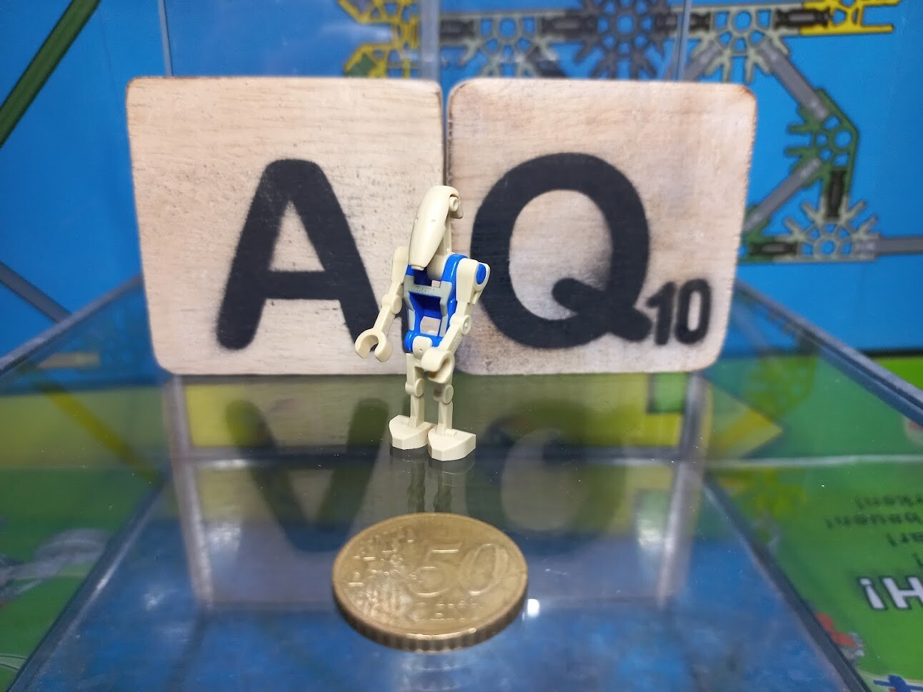 Lego parts are often compatible with K'nex