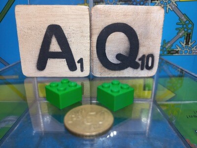 Lego parts are often compatible with K'nex