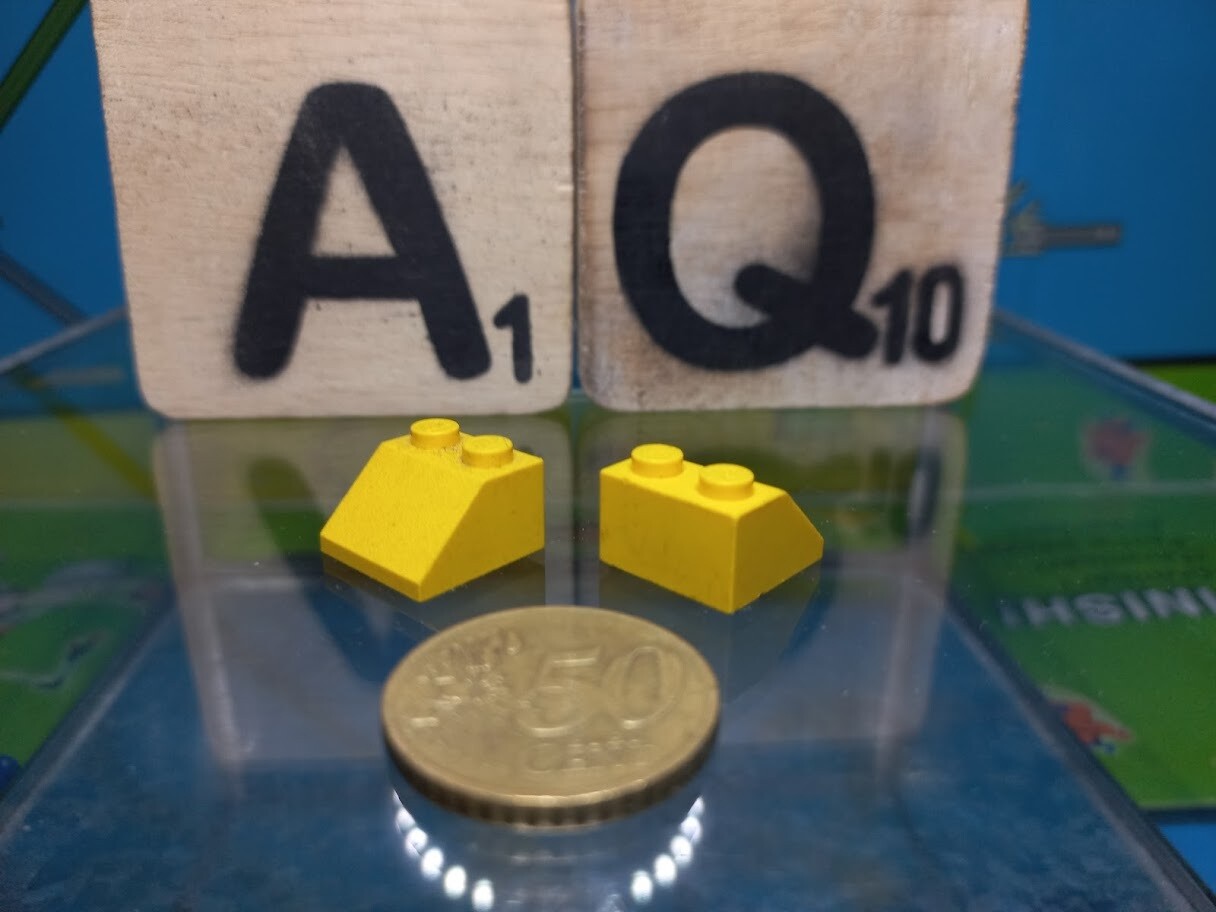 Lego parts are often compatible with K'nex