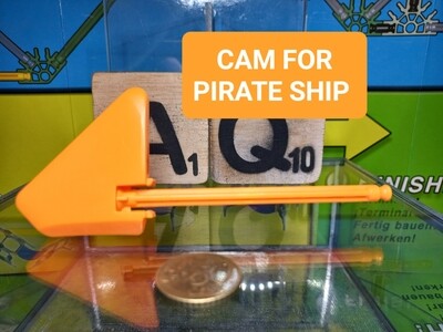 K'nex (Gebruikt) | Cam | Oranje | 99043 | K'NEX Cam for Pirate ship | Orange