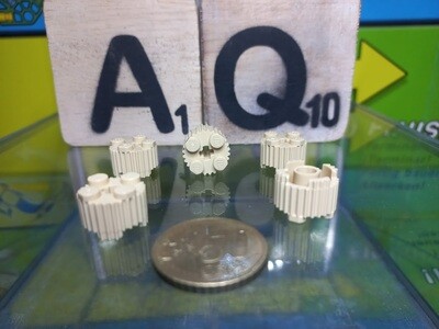 Lego parts are often compatible with K'nex