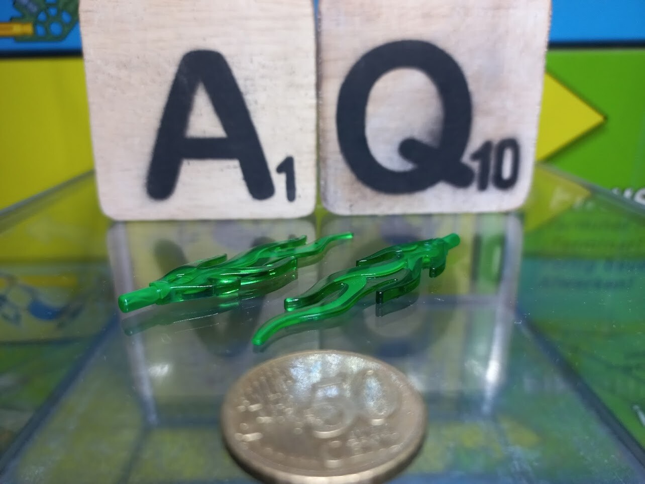 Lego parts are often compatible with K'nex