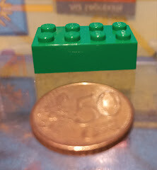 Lego parts are often compatible with K'nex