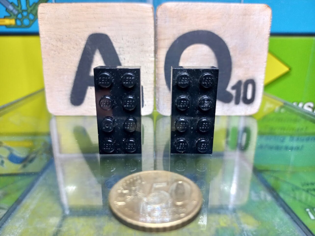 Lego parts are often compatible with K'nex