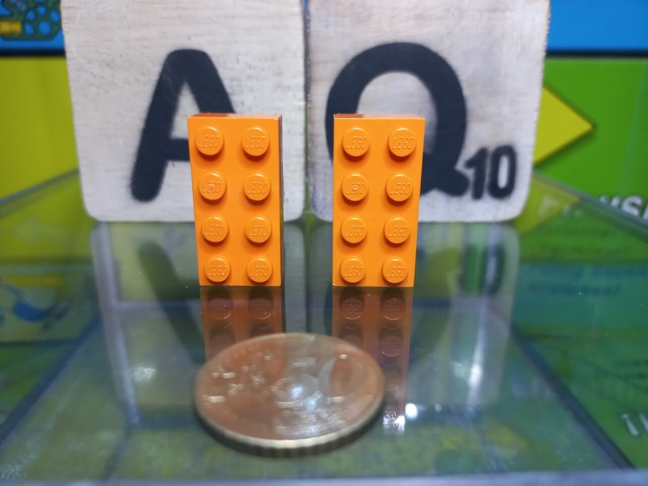 Lego parts are often compatible with K'nex