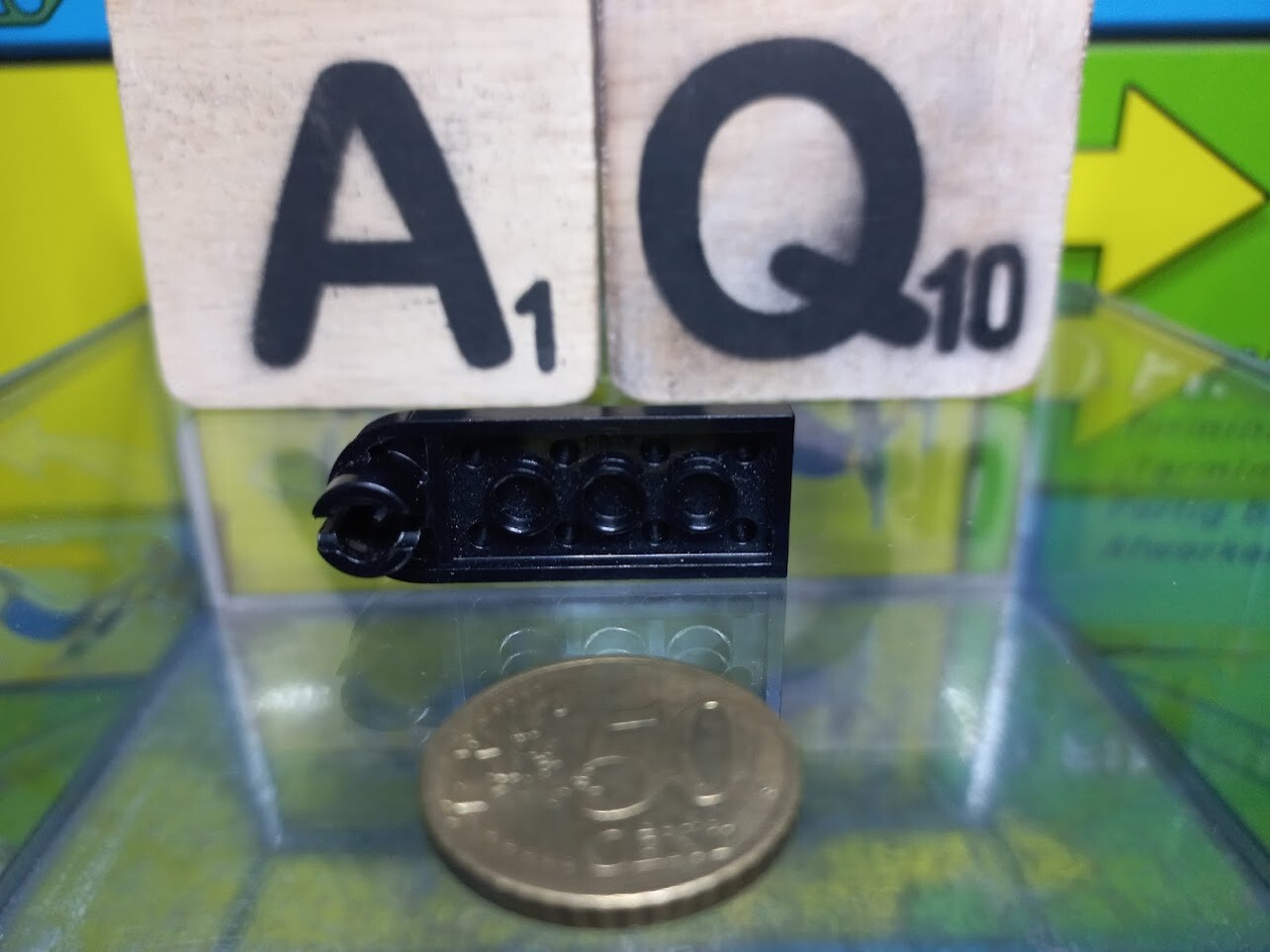 Lego parts are often compatible with K'nex
