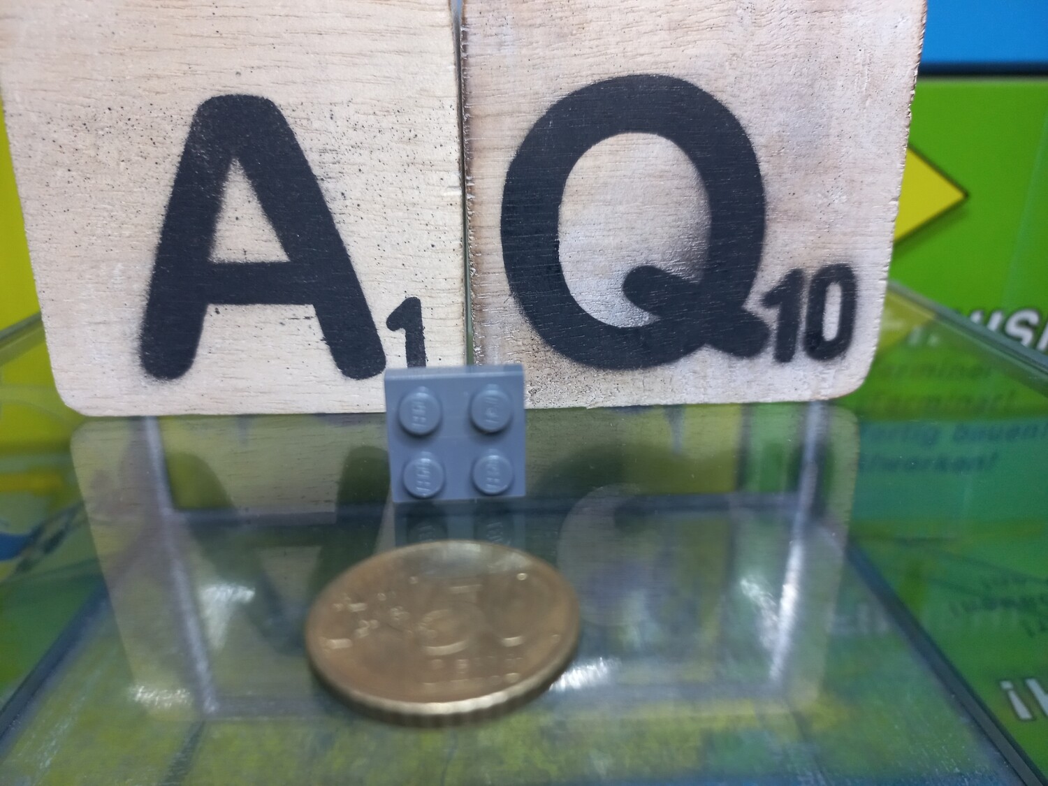 Lego parts are often compatible with K'nex