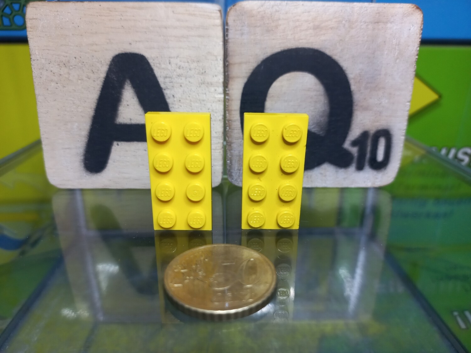 Lego parts are often compatible with K'nex