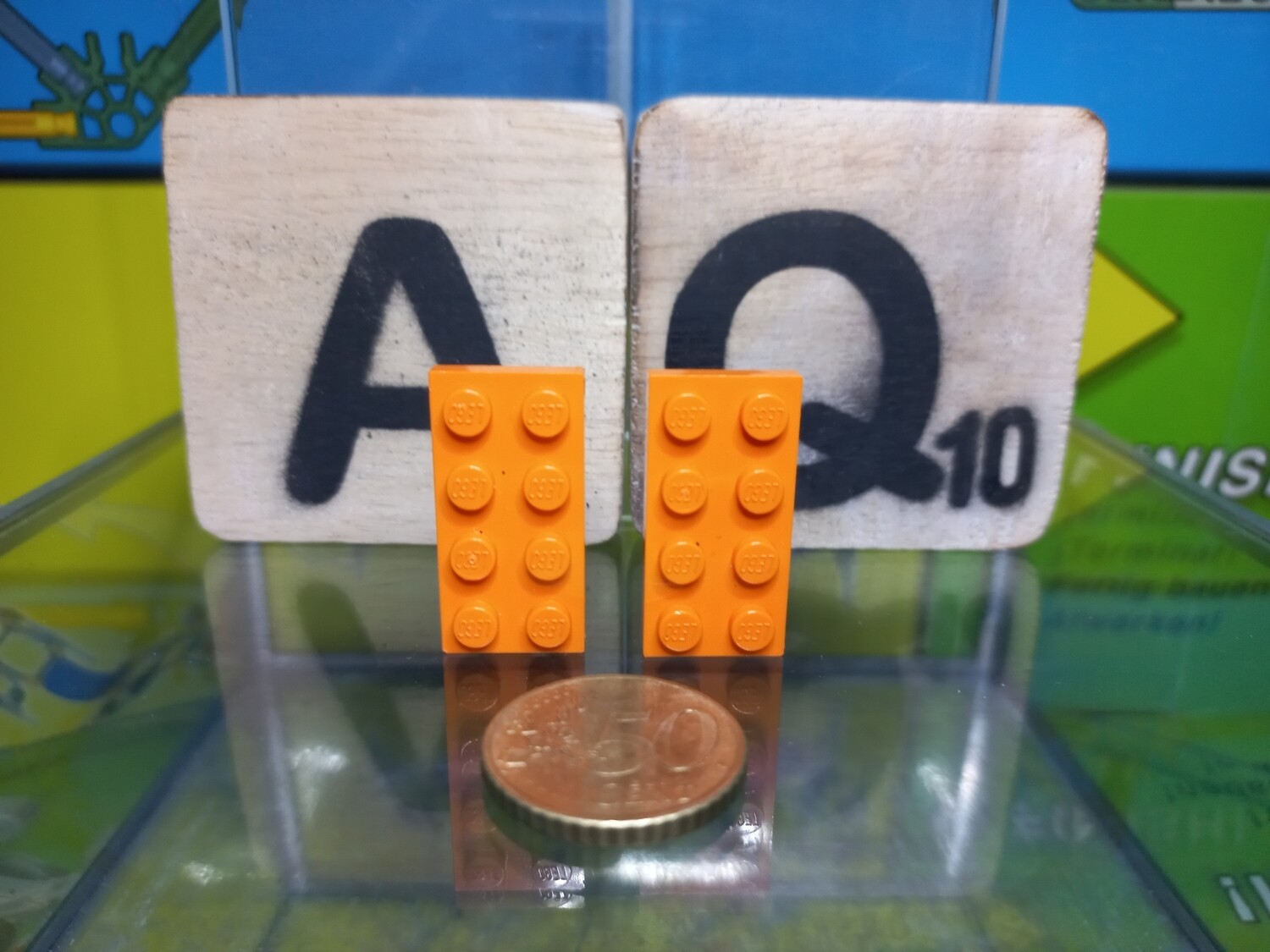 Lego parts are often compatible with K'nex
