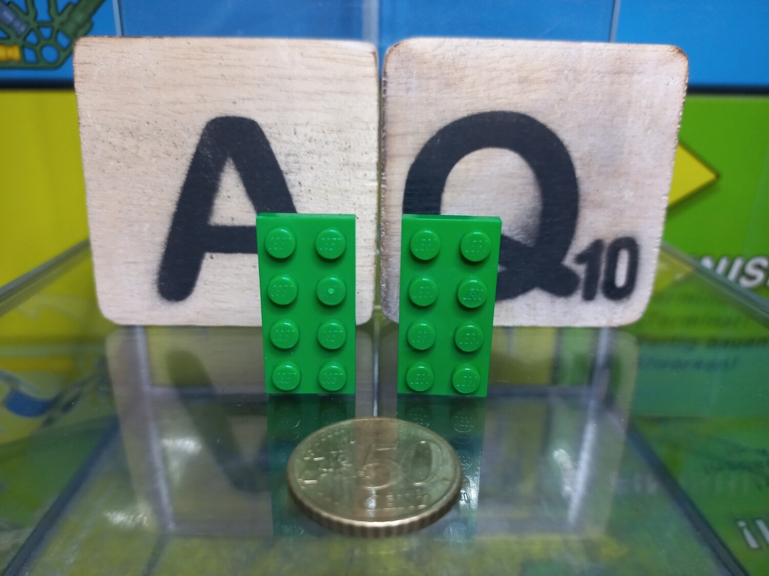 Lego parts are often compatible with K'nex