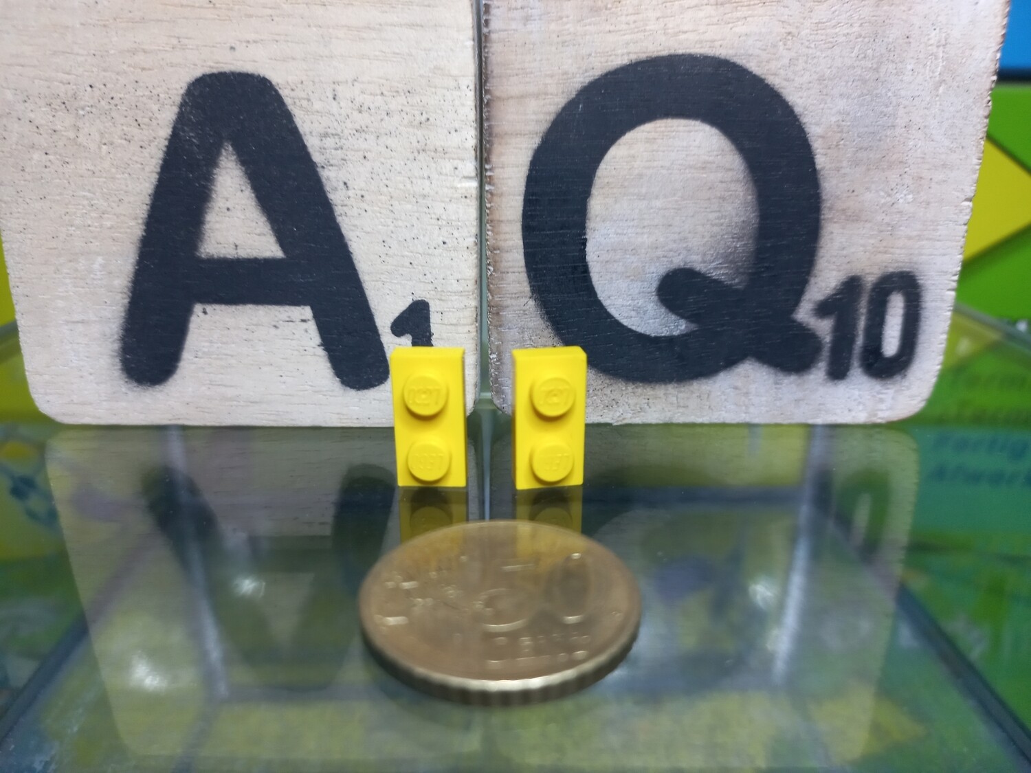 Lego parts are often compatible with K'nex