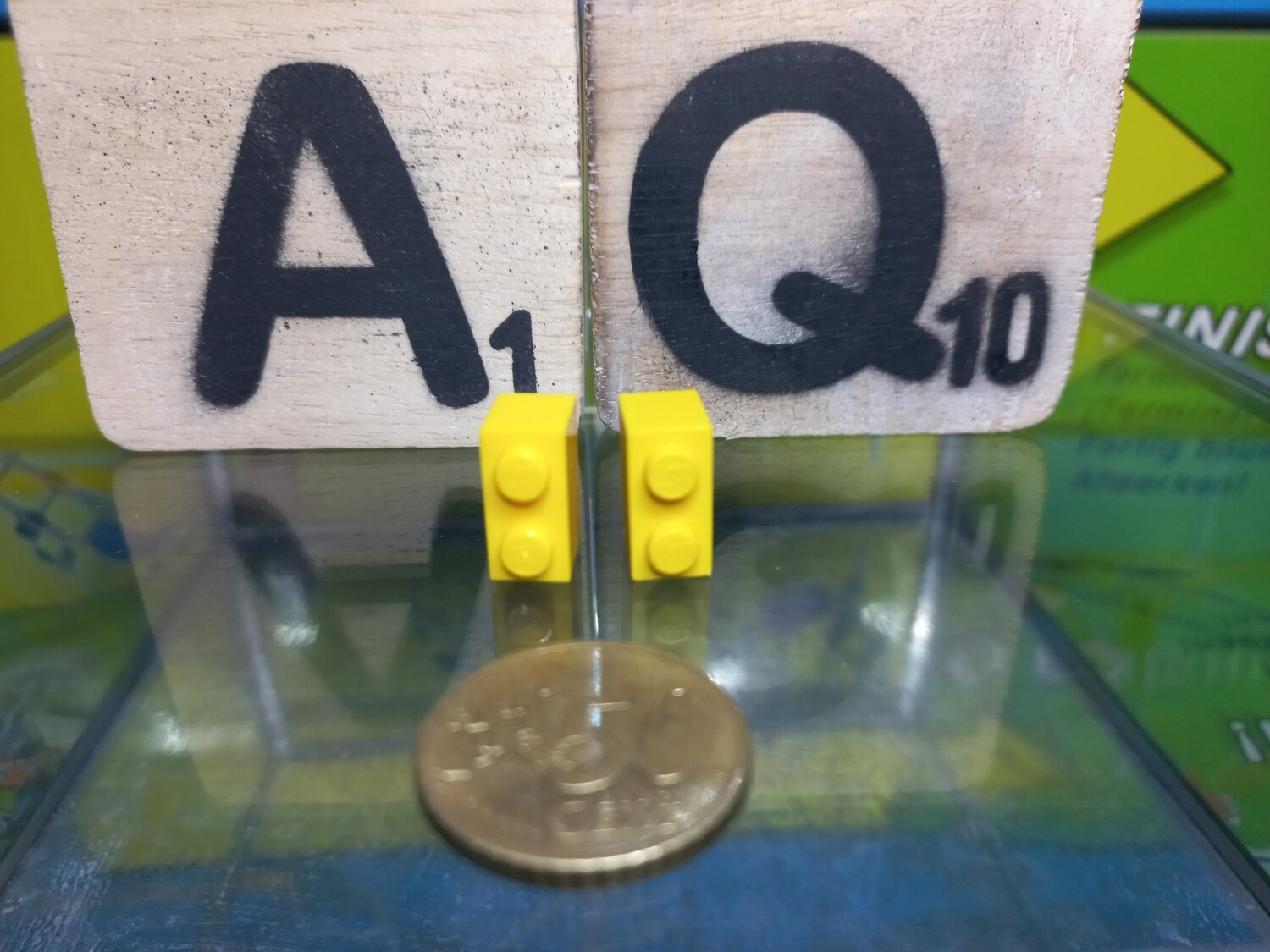 Lego parts are often compatible with K'nex