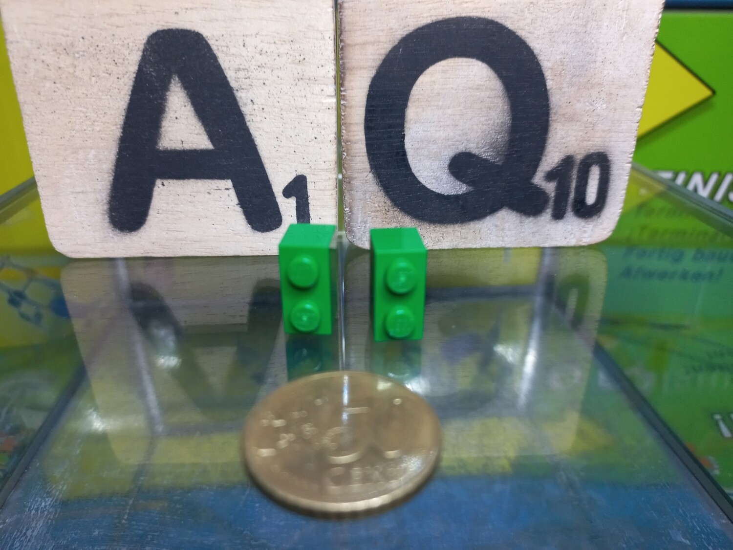 Lego parts are often compatible with K'nex
