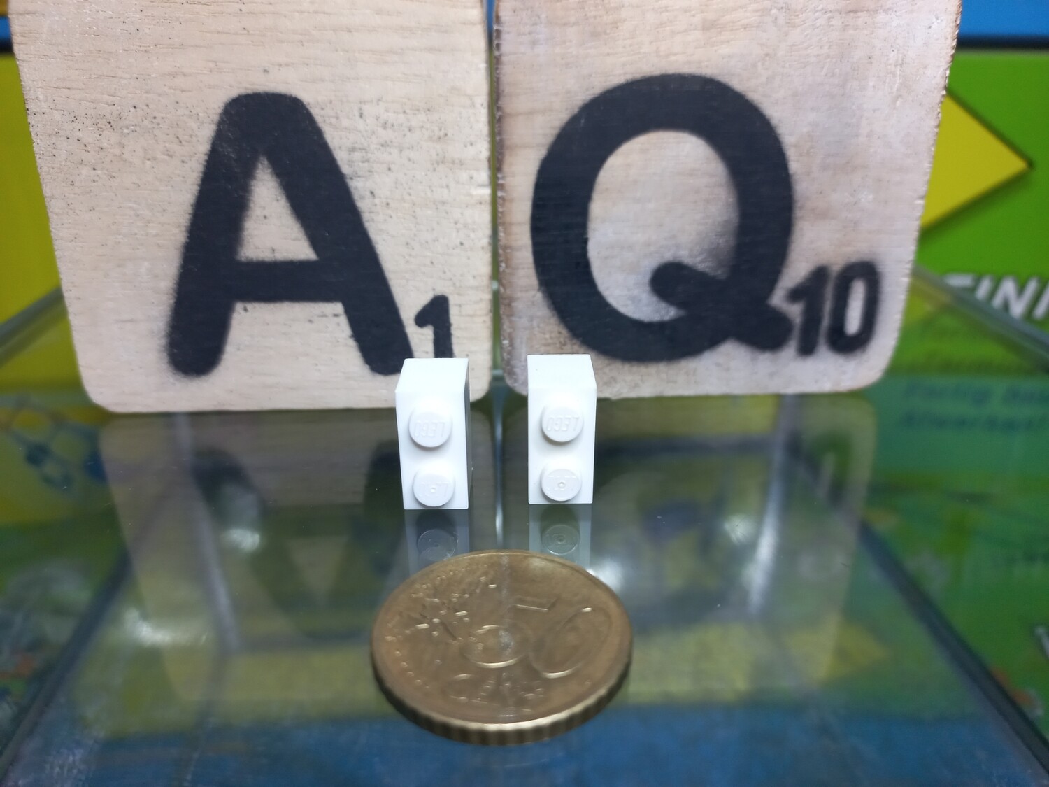 Lego parts are often compatible with K'nex