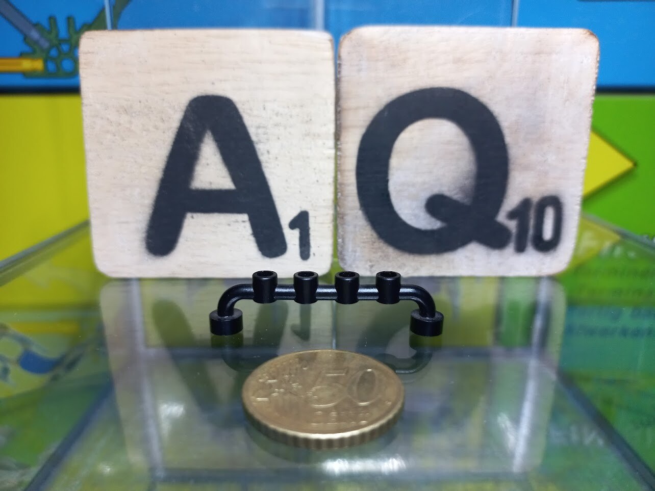 Lego parts are often compatible with K'nex