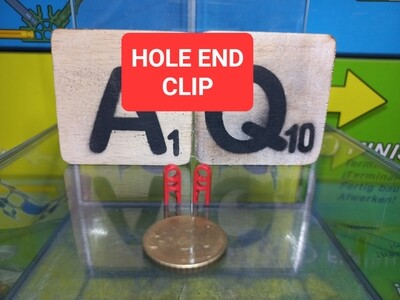 K'nex (Nieuw) | Micro | Clip met gat | 509013 | Rood | Clip with Hole end Red | Clip avec embout à trou