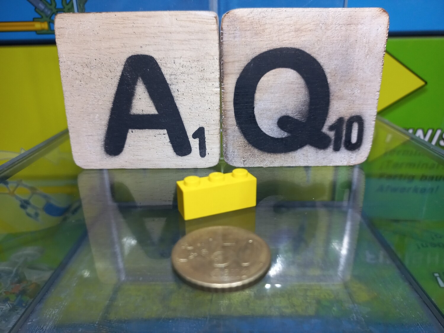 Lego parts are often compatible with K'nex