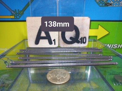 K'nex (Nieuw) | Micro | 509554 | Brons | 138 mm | Rod 138mm Bronze | Tige | Stange