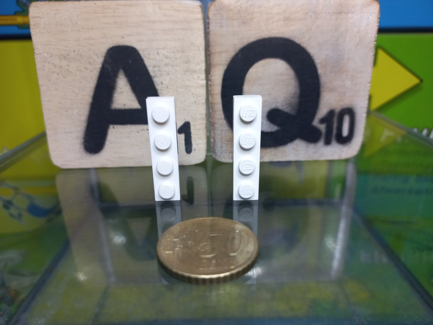 Lego parts are often compatible with K'nex