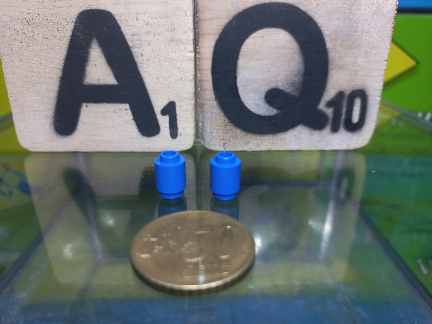 Lego parts are often compatible with K'nex