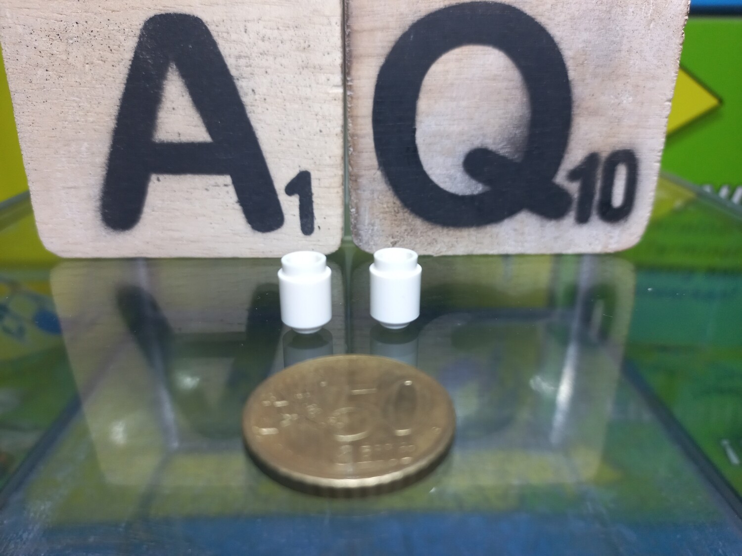 Lego parts are often compatible with K'nex