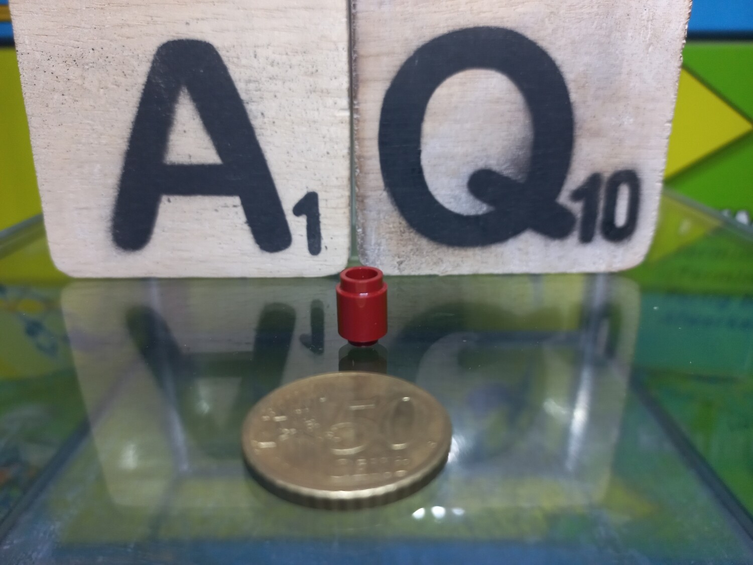 Lego parts are often compatible with K'nex
