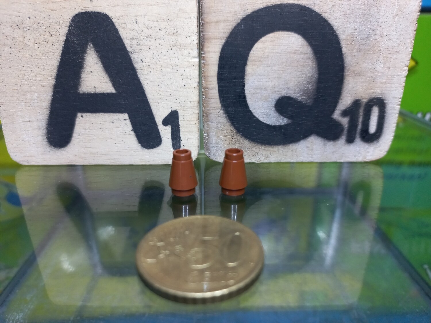 Lego parts are often compatible with K'nex
