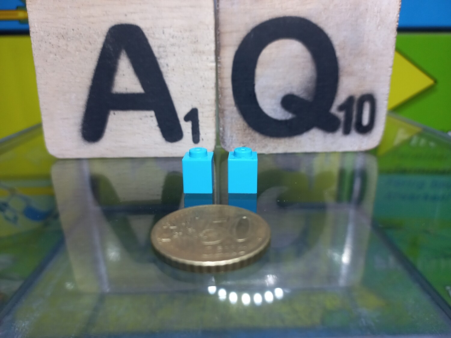 Lego parts are often compatible with K'nex