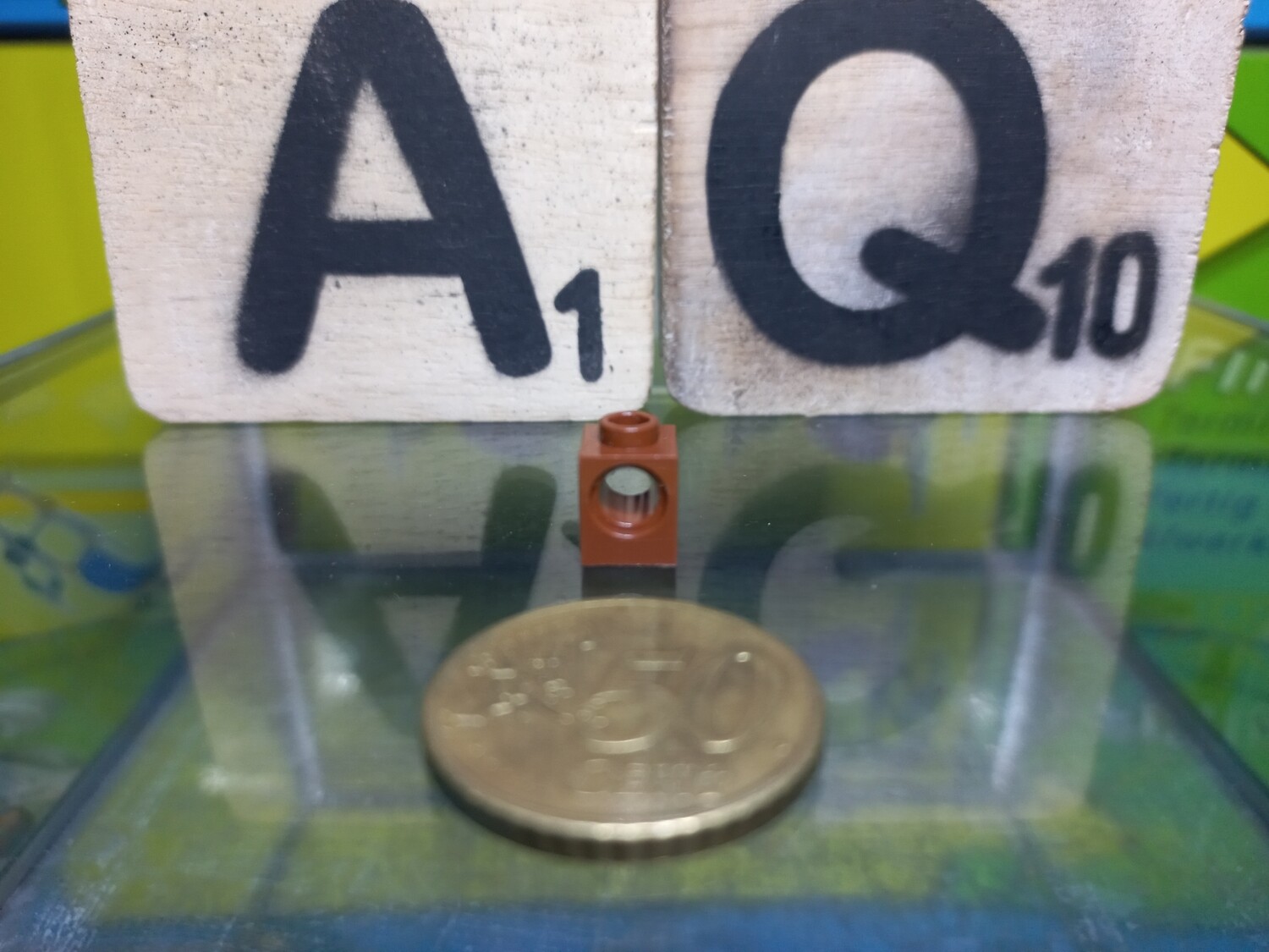 Lego parts are often compatible with K'nex