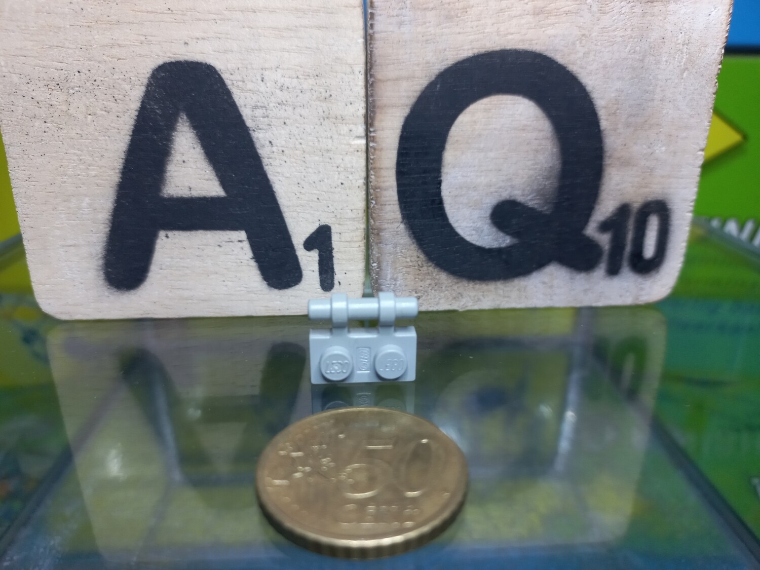 Lego parts are often compatible with K'nex
