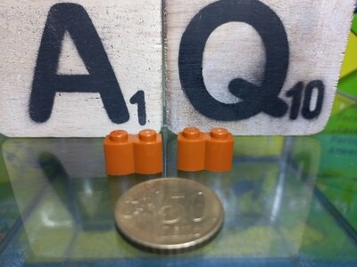 Lego parts are often compatible with K'nex