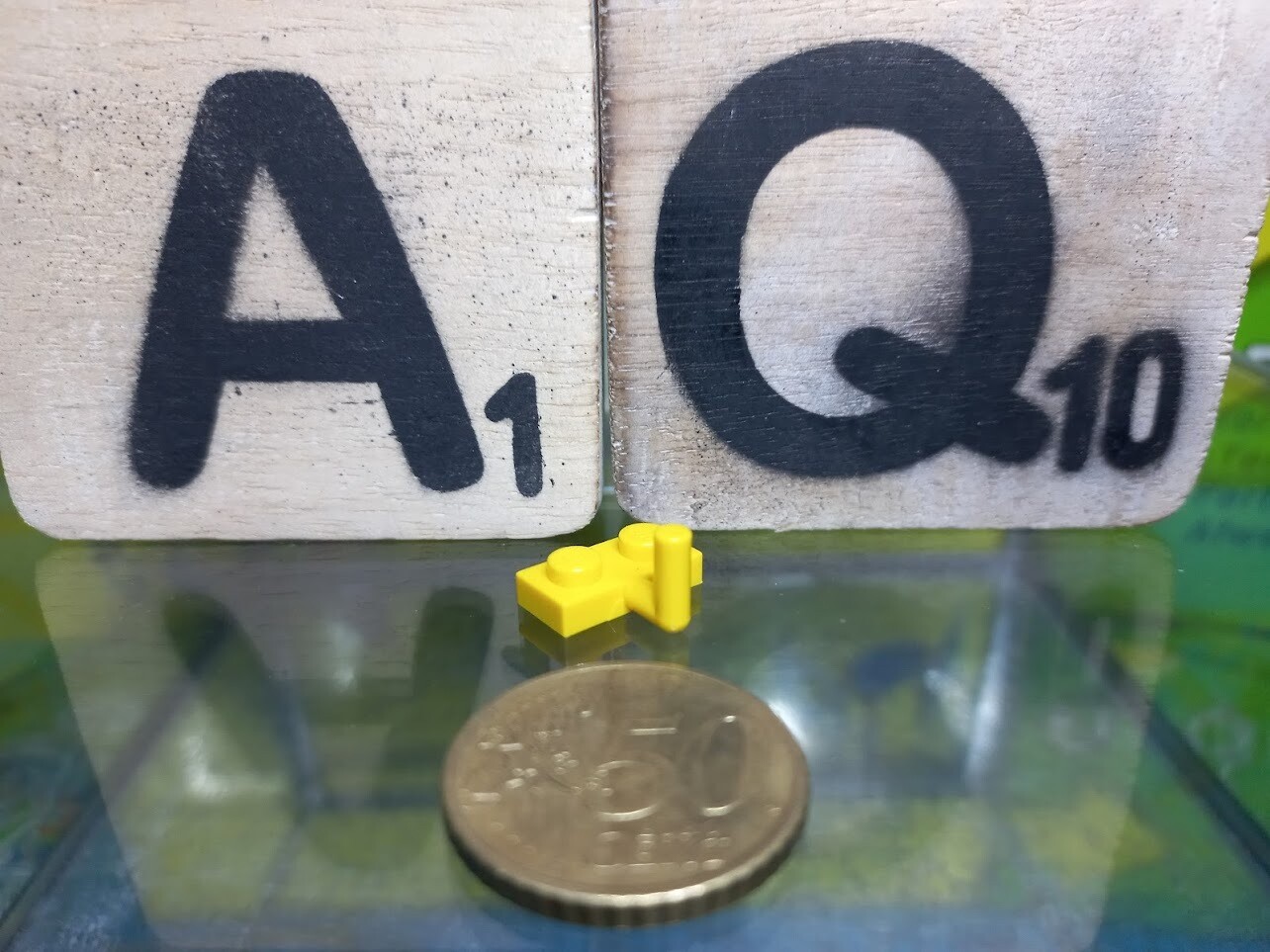 Lego parts are often compatible with K'nex