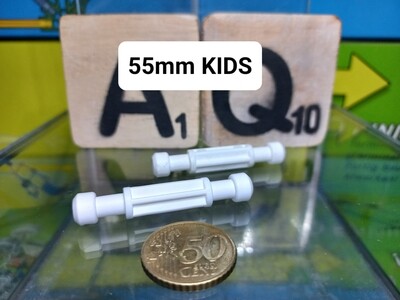 K'nex (Gebruikt) | Rod | Kid K'nex | Wit | 820400 | Kid K'NEX Rod 55mm White