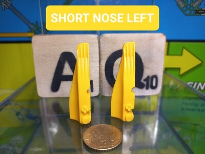 K'nex (Gebruikt) | 840505 | Geel | Brick short nose left Yellow