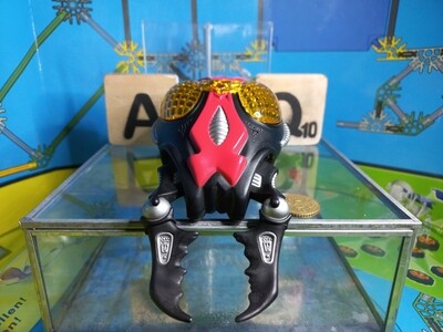 K'nex (Gebruikt) | 14146/48347 | Hoofd met lichtgevende ogen | Zwart | Rekonstructors - Head (Ravage) Black