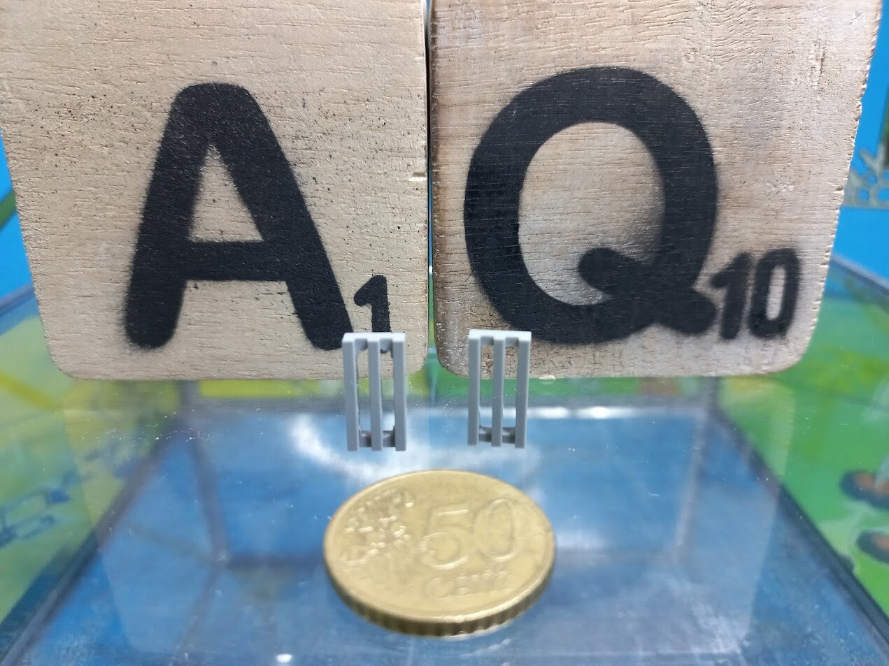 Lego parts are often compatible with K'nex