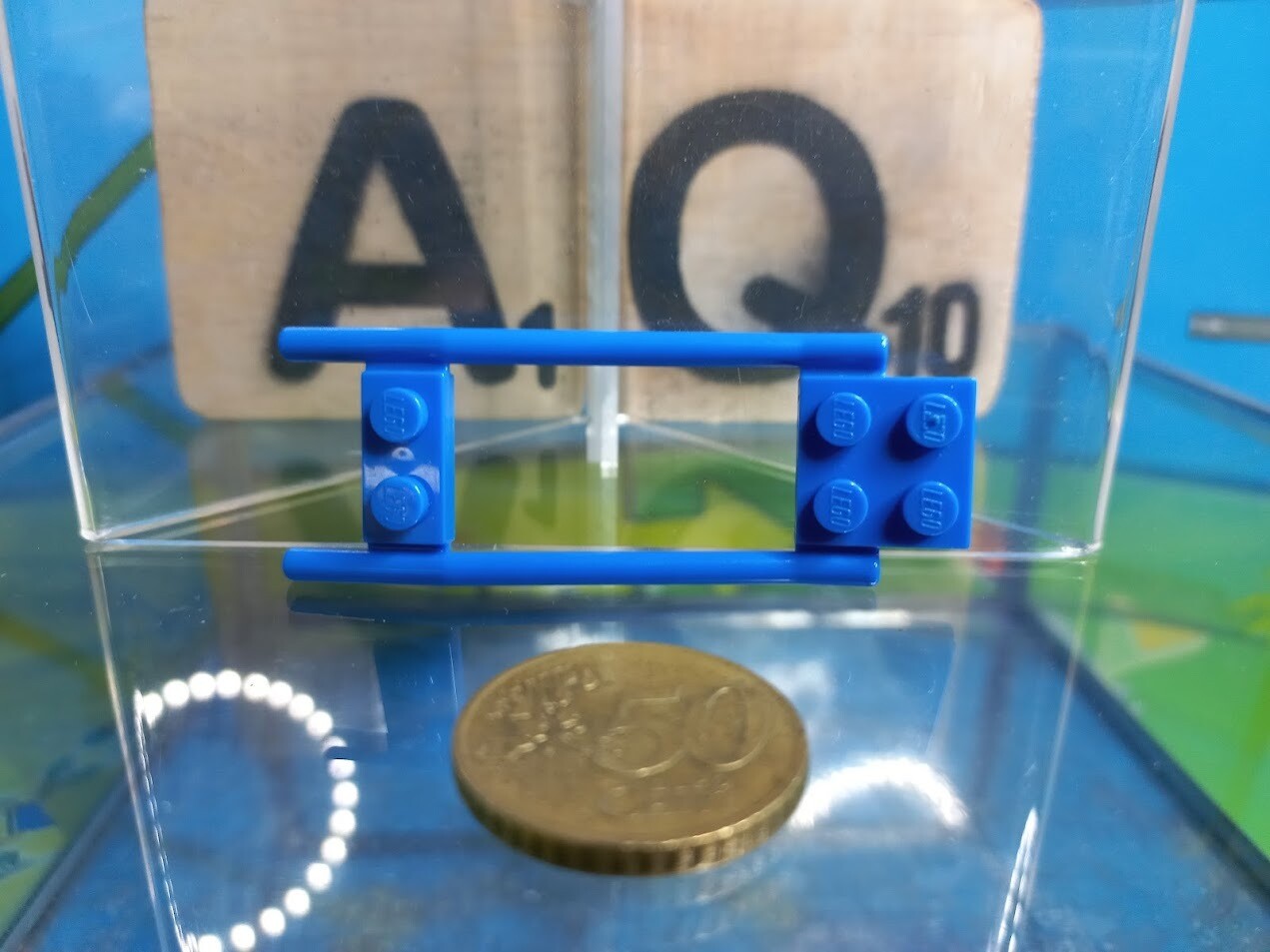 Lego parts are often compatible with K'nex
