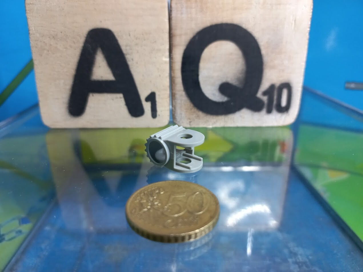 Lego parts are often compatible with K'nex