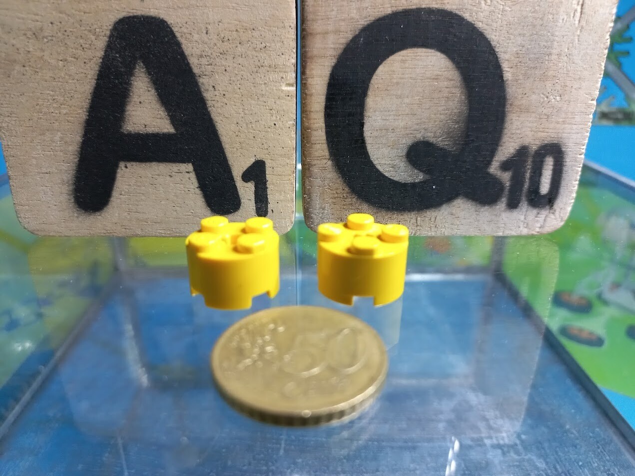 Lego parts are often compatible with K'nex