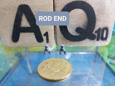 Clip rod end