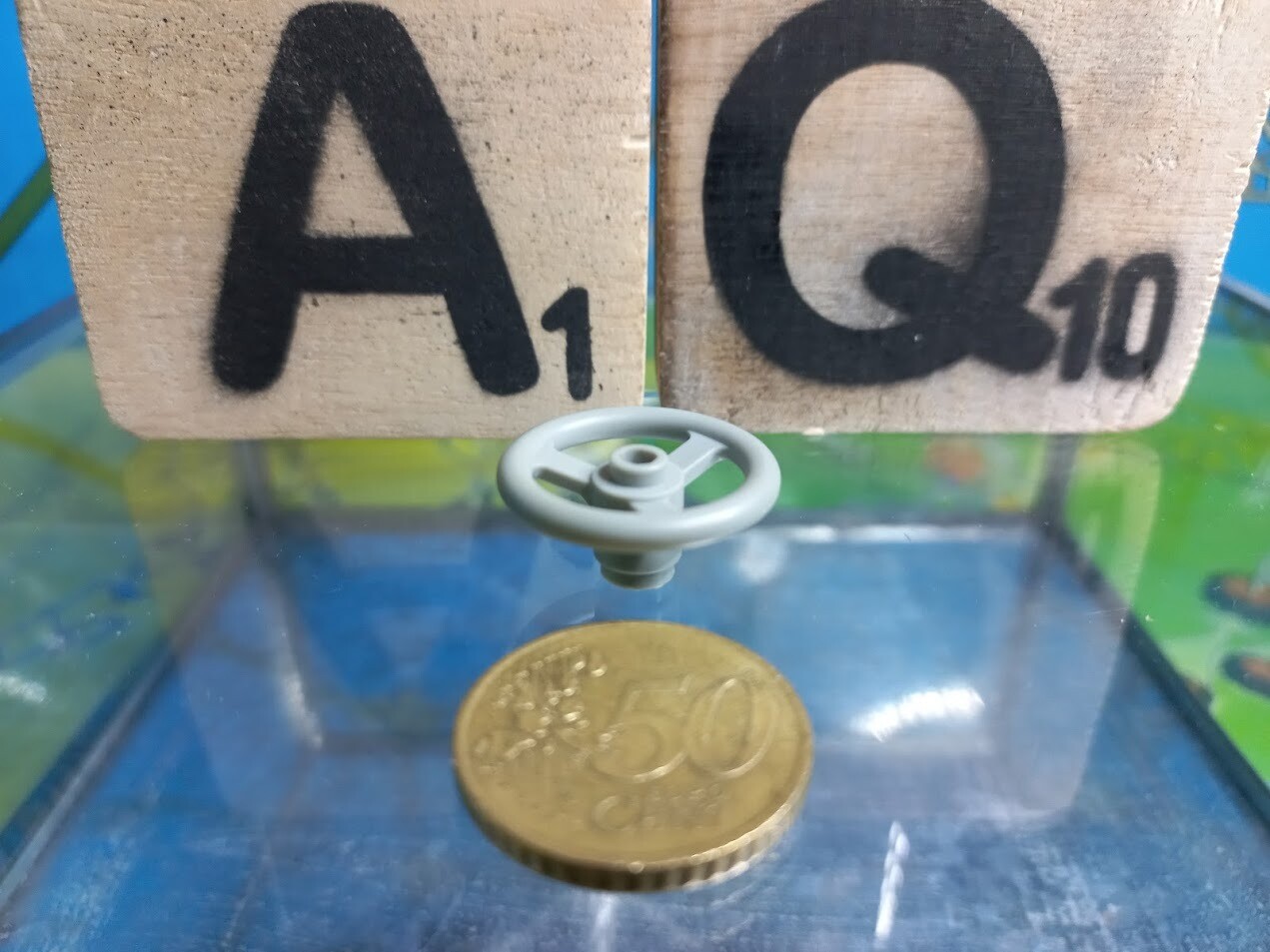 Lego parts are often compatible with K'nex