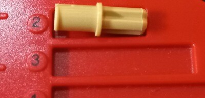 Lego parts are often compatible with K'nex