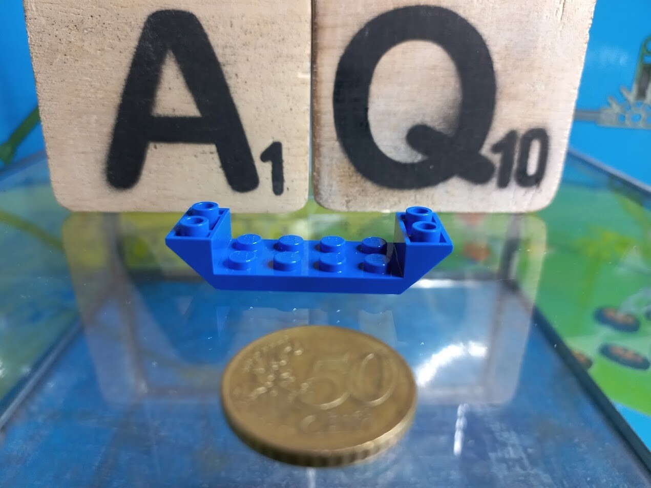 Lego parts are often compatible with K'nex