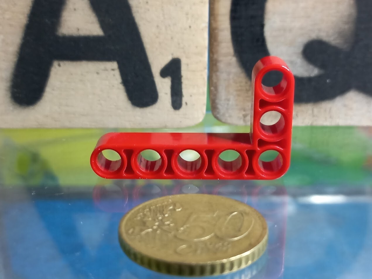 Lego parts are often compatible with K'nex