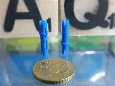 Lego parts are often compatible with K'nex Lego parts are often compatible with K'nex