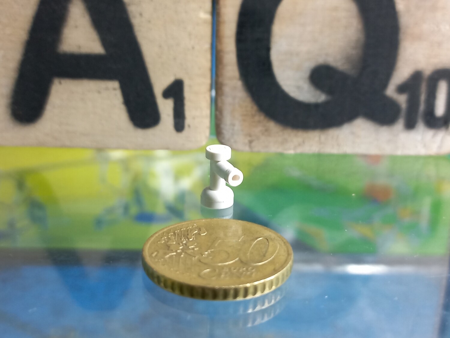 Lego parts are often compatible with K'nex