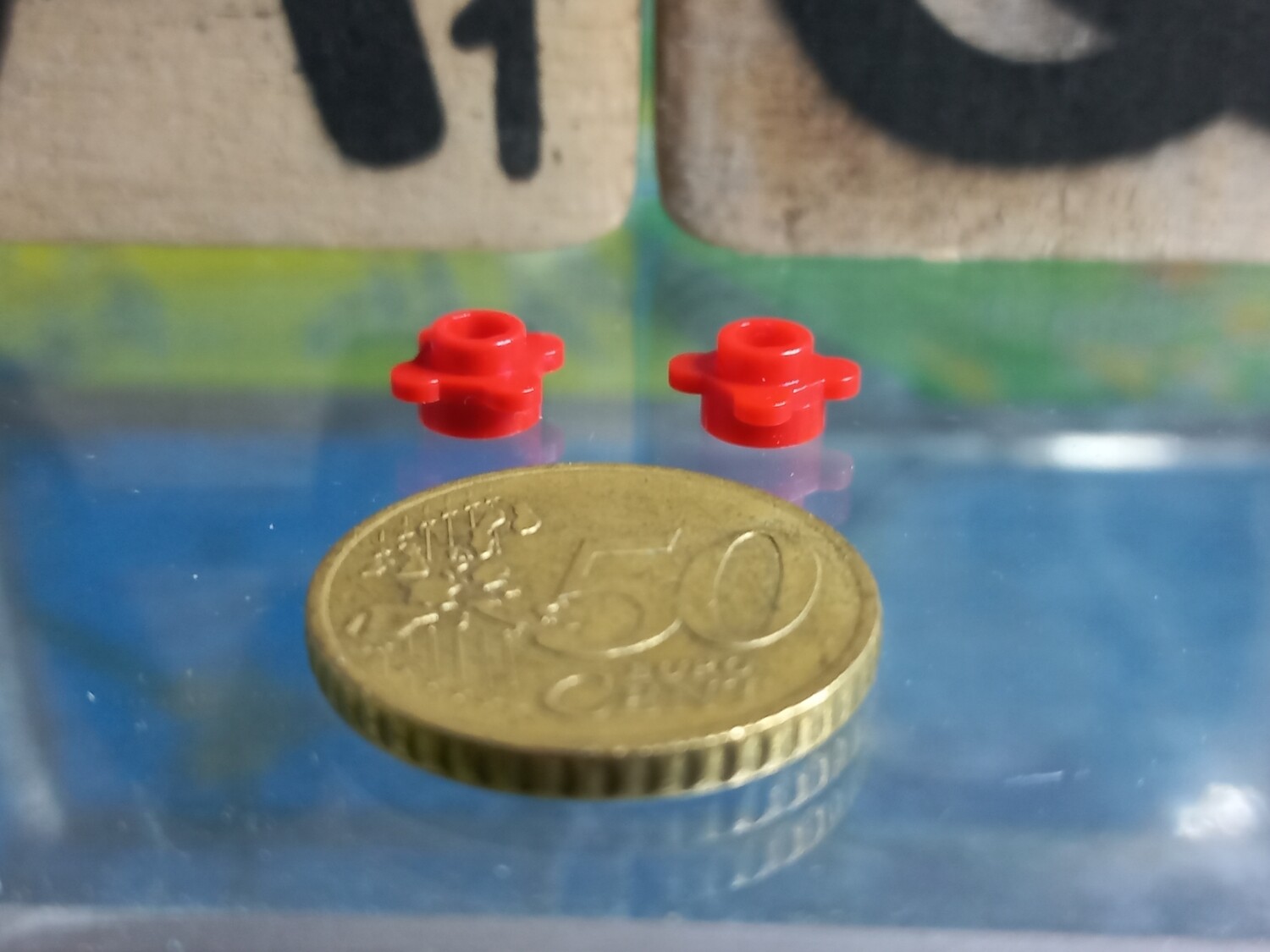 Lego parts are often compatible with K'nex
