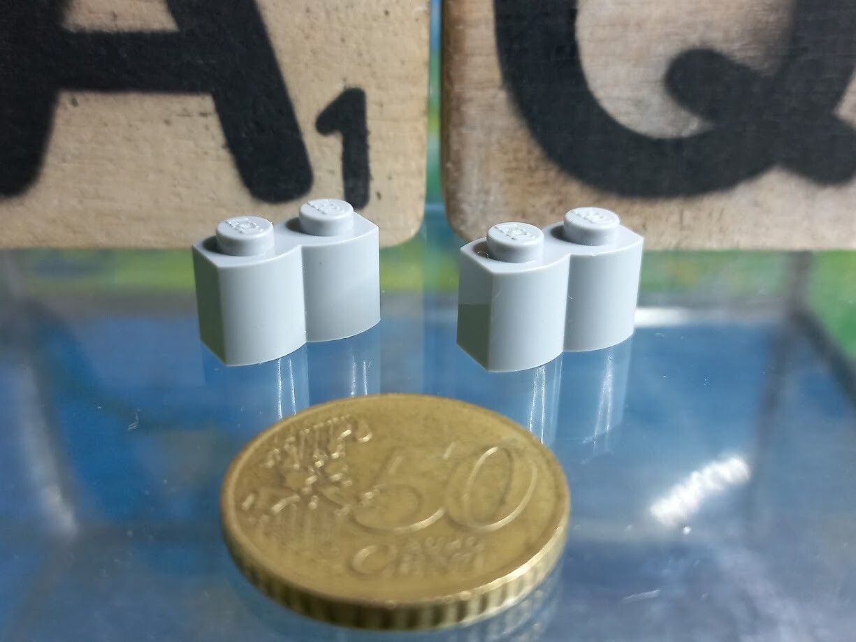 Lego parts are often compatible with K'nex